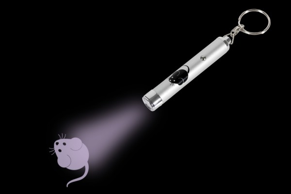 LED Pointer mit Maus-Motiv