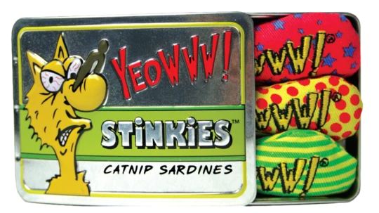 Yeowww! Tin of Stinkies (3 Catnip-Fische in Metalldose)